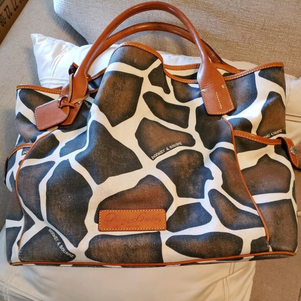 Authentic Dooney and Bourke Cow Print
